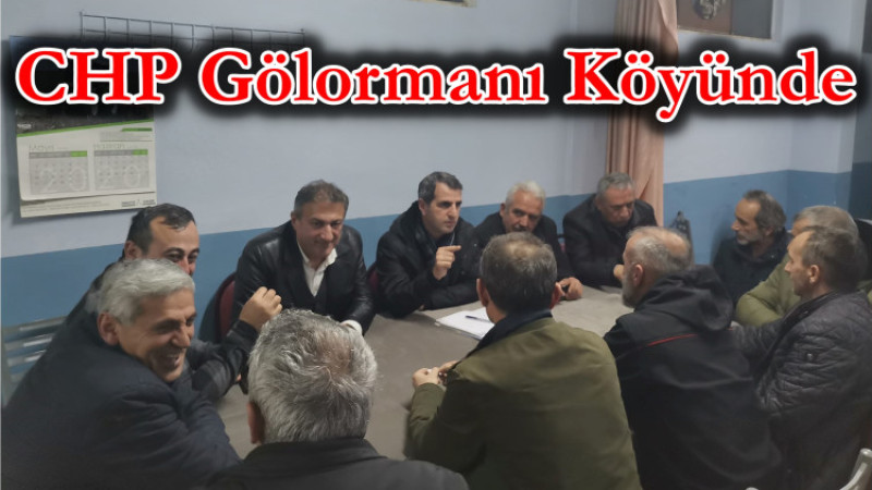 CHP Merkez İlçe Köy Gezilerini Sürdürüyor