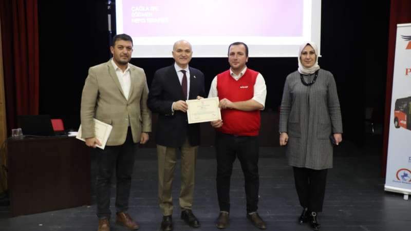 Ulaşım AŞ Şöförlere Nefes Teknikleri Eğitimi Verildi