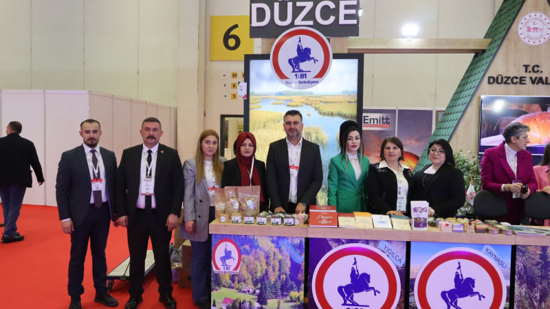 DÜNYANIN SAYILI TURİZM FUARI’NDA DÜZCE YERİNİ ALDI