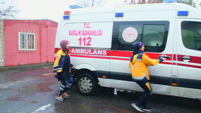 112 AMBULANSLARI BİR YILDA 40.308 VAKAYA ULAŞTI