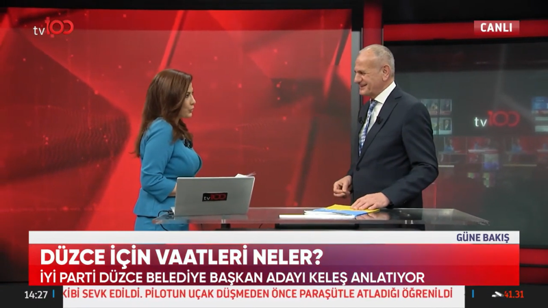 KELEŞ TV100'DEN RAKİBİ ÖZLÜ'YE : 