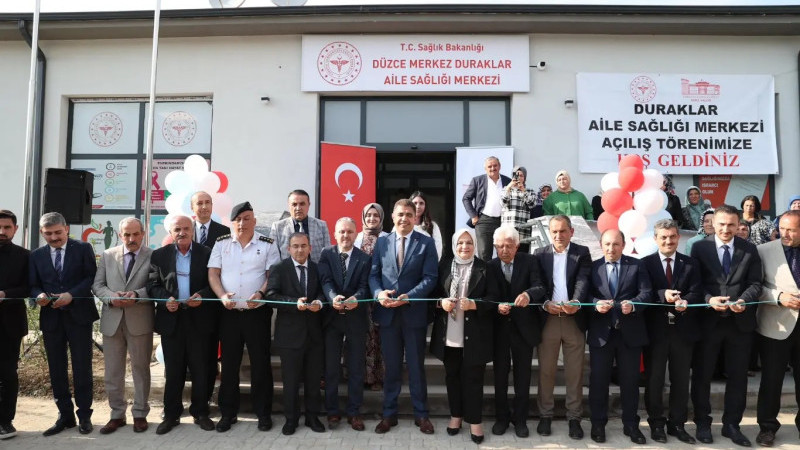 DURAKLAR AİLE SAĞLIĞI MERKEZİ AÇILDI         