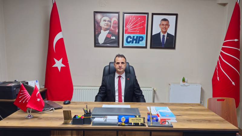 CHP MERKEZ İLÇE BAŞKAN SİNAN DOĞAN,BAŞKAN FARUK ÖZLÜ'YÜ UYARDI